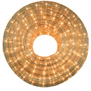 Flexilight 150Ft Rope Light 120V 2-Wire 1/2” 13mm Incandescent Bulbs (Clear)