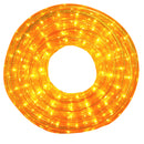 Flexilight 150Ft Rope Light 120V 2-Wire 1/2” 13mm Incandescent Bulbs (Yellow)