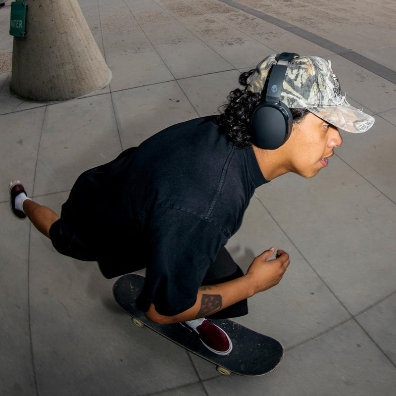 Skullcandy Hesh ANC Wireless Over-Ear Bluetooth Headphones with 4-Mic Noise Cancelling, 22H Battery, True Black