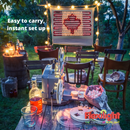 Flexilight Lighted Canadian Flag Patriotic Rope Light Motif 120V for Canada Day Remembrance Day Indoor Outdoor Home Decoration Fence Patio Window