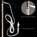 Flexilight Lighted Canadian Flag Patriotic Rope Light Motif 120V for Canada Day Remembrance Day Indoor Outdoor Home Decoration Fence Patio Window