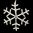 Flexilight Flexi-Art Snowflake LED Rope Light Motif 120V Blue