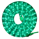 Flexilight 2-Pack 150Ft Rope Light 120V 2-Wire 1/2” 13mm Incandescent Bulbs (Green)