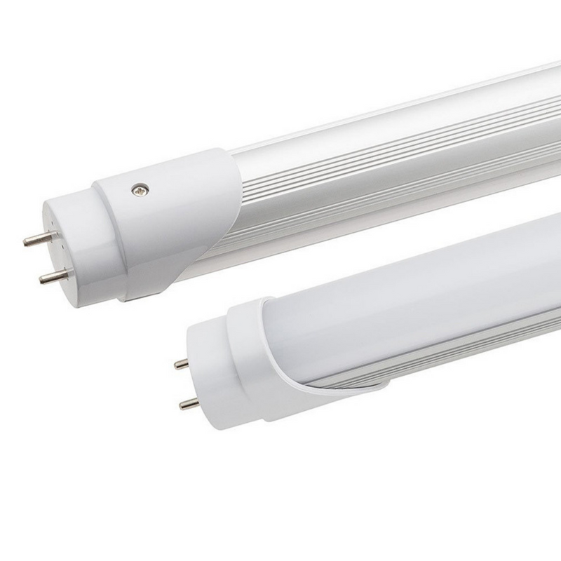 DiodeCraft EDI 25-Pack LED T8 4Ft 18W 2340Lm 100-277V Type B Ballast Bypass Aluminum + PC Tube Frosted Lens Single/Dual Ended Power UL cUL 6000K