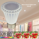 LeVanier 8-Pack LED PAR20 8W 120V 50W Equivalent CRI>80 120° Flood Light Dimmable 25,000 Hours LED Light Bulb E26 Base | 6500K