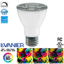 LeVanier 8-Pack LED PAR20 7W 50W Equivalent CRI90 Warm White Wet Location Dimmable 25,000 Hours LED Light Bulb E26 Base | 3000K