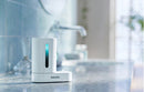 Philips Sonicare Optimal Clean Rechargeable Electric Toothbrush White with UV Sanitizer HX6829/73