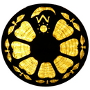 Flexilight LED Rope Light 120V 2-Wire 3/8" 10mm Diameter 45m 150Ft Indoor Outdoor ETL cETL Yellow