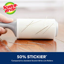Scotch-Brite Lint Roller 50% Stickier 5-Pack 475 Sheets Easily Removes Pet Hair, Lint & Fuzz