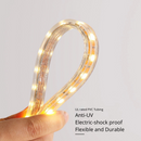 Flexilight 50m 164Ft RGB SMD5050 LED Strip Light Rope Light Neon Light 8×16mm 4-Wire 22Lm/LED High Output 60LED/m 120V Indoor Outdoor ETL cETL Color Changing