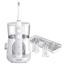 Waterpik Sonic-Fusion 2.0 Brush + Floss Electric Toothbrush with 1 base + 1 handle + 8 brush heads & covers + 1 travel case (White)