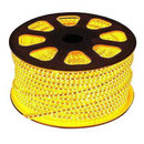 Flexilight 50m 164Ft SMD5050 LED Strip Light Rope Light Neon Light 7x14mm 2-Wire 22Lm/LED High Output 60LED/m 120V Indoor Outdoor ETL cETL (Yellow)